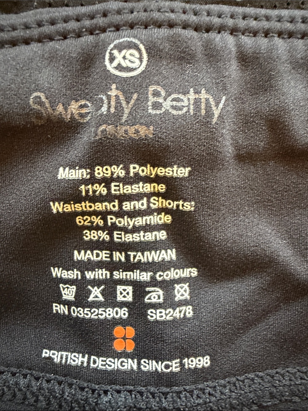 Sweaty Betty Black Circle Skirt XS - Picture 5 of 5